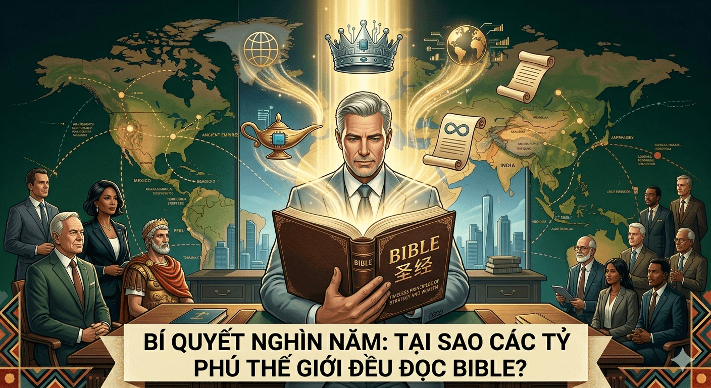 BÍ QUYẾT NGHÌN NĂM: TẠI SAO CÁC TỶ PHÚ THẾ GIỚI ĐỀU ĐỌC BIBLE?